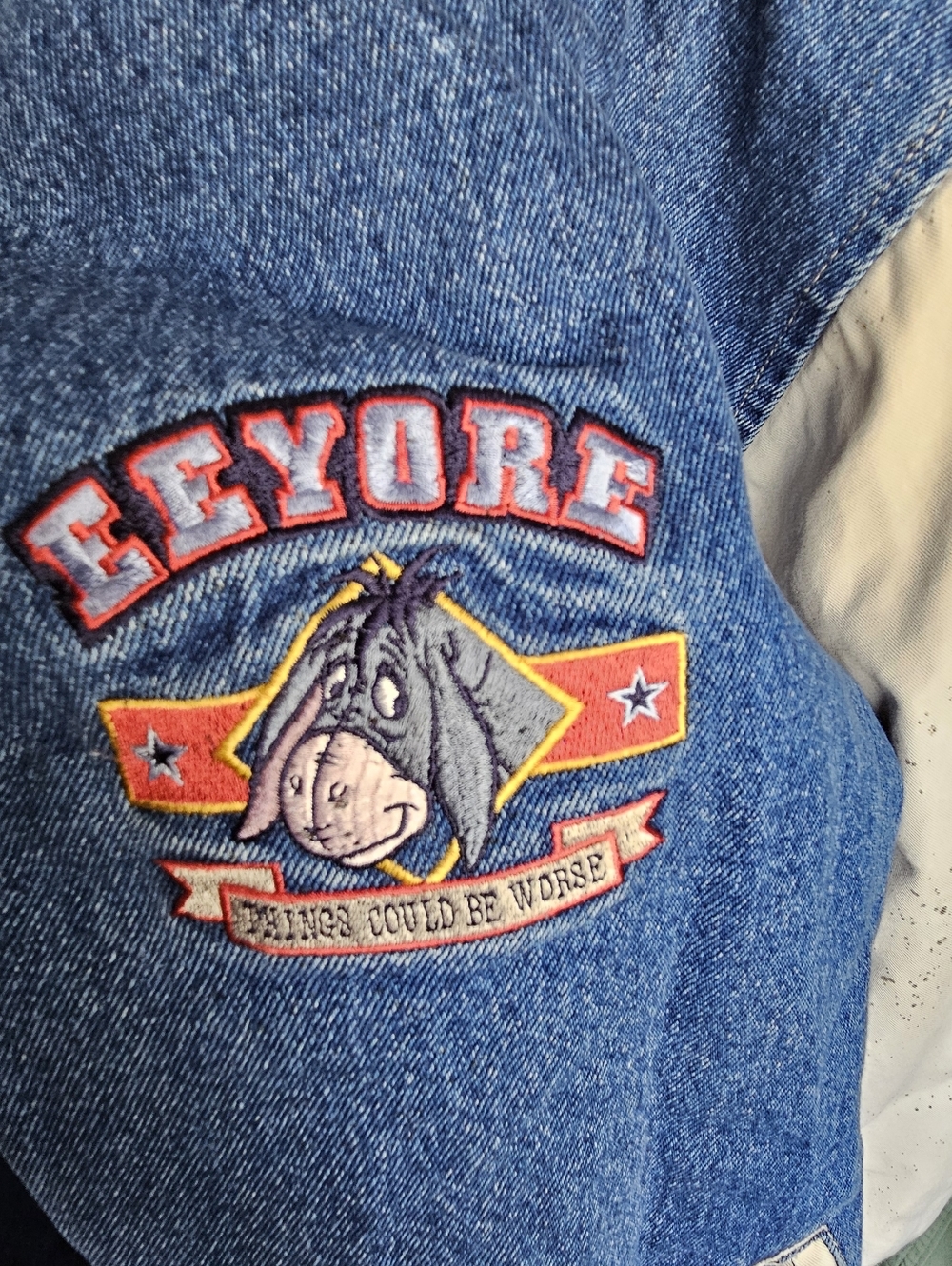 50th Anniversary Eeyore Denim Jacket - Picture 7 of 7